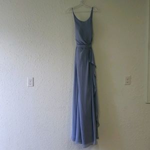 Dusty Blue Long Dress